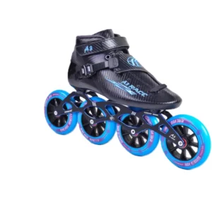 DoubleFF A3 Race Package Skeelers Black/Blue